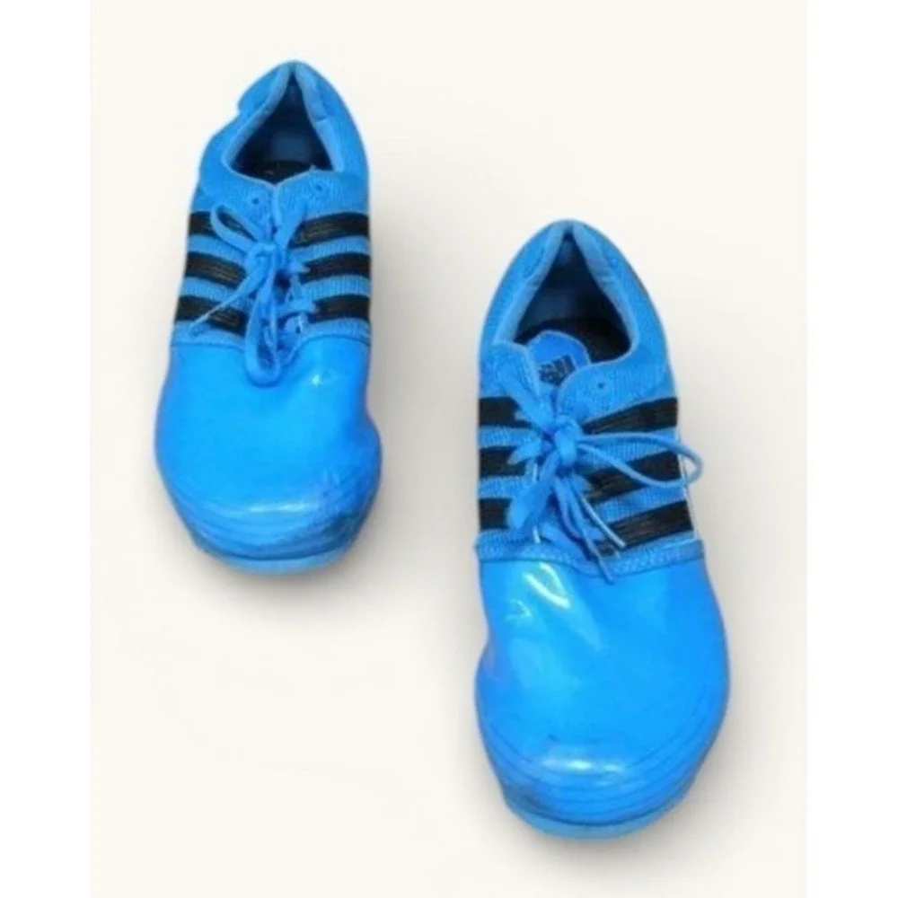 Adidas Adizero Jumpstar Allround Track Spikes Mens 9.5 Blue EU 43.5 Sprint Shoes